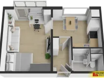 Prodej bytu 1+1, Brno - Bystrc, 32 m2