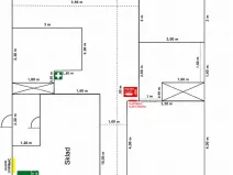 Pronájem obchodního prostoru, Ostrava, Zelená, 125 m2