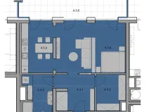 Pronájem bytu 1+1, Brno, Křenová, 72 m2