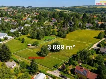 Prodej pozemku pro bydlení, Kamenice - Nová Hospoda, Nová, 1233 m2