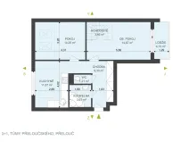 Pronájem bytu 3+1, Přelouč, Tůmy Přeloučského, 82 m2