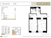 Prodej bytu 2+kk, Praha, Pod Drinopolem, 56 m2