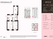 Prodej bytu 3+kk, Praha, Heřmanova, 75 m2