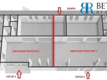 Pronájem obchodního prostoru, Přerov, Žerotínovo nám., 373 m2