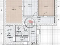 Prodej rodinného domu, Třebíč - Slavice, 85 m2