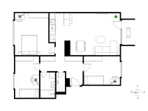 Prodej bytu 4+kk, Praha - Košíře, Naskové, 83 m2