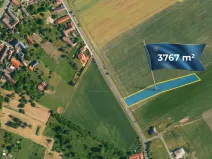Prodej pozemku pro bydlení, Bělušice, 3767 m2