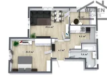 Prodej bytu 3+1, Mariánské Lázně, Ruská, 69 m2