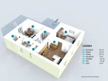 Prodej bytu 2+1, Brno - Stránice, Heinrichova, 71 m2