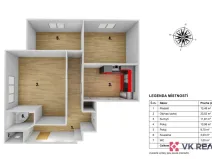 Prodej bytu 3+1, Teplice - Trnovany, gen. Svobody, 76 m2
