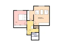 Pronájem bytu 2+kk, Praha - Braník, Branická, 43 m2