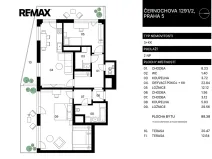 Prodej bytu 3+kk, Praha - Košíře, Černochova, 89 m2