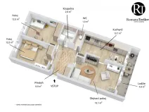 Prodej bytu 3+1, Rakovník - Rakovník II, Fojtíkova, 70 m2