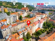 Prodej bytu 3+kk, Praha - Smíchov, Grafická, 36 m2