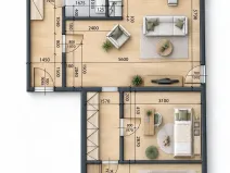 Prodej bytu 3+kk, Praha - Karlín, U Sluncové, 66 m2