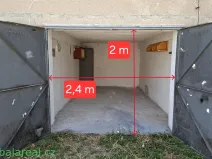 Pronájem garáže, Brno, Ježkova, 17 m2