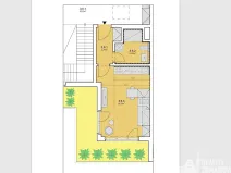 Pronájem bytu 1+kk, Praha - Vinohrady, Korunní, 27 m2