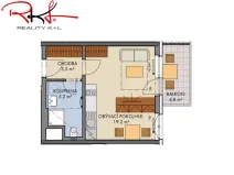 Prodej bytu 1+kk, Praha, Honzíkova, 29 m2