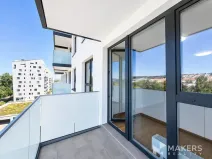 Pronájem bytu 2+kk, Praha - Vysočany, Pod Harfou, 49 m2