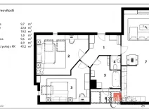 Pronájem bytu 3+kk, Praha - Vinohrady, Lužická, 101 m2