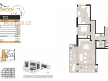 Prodej bytu 3+kk, Tábor - Klokoty, Jaroslava Vacka, 128 m2