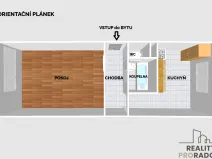 Pronájem bytu 1+1, Olomouc, Na Bystřičce, 31 m2