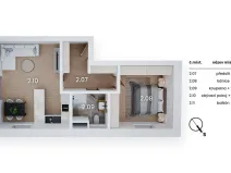 Prodej bytu 2+kk, Lázně Bohdaneč, Šípkova, 89 m2