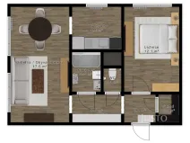 Prodej bytu 2+1, Praha - Kobylisy, Šimůnkova, 46 m2