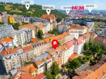 Prodej bytu 2+kk, Praha - Smíchov, Grafická, 37 m2