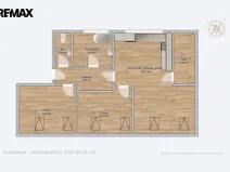 Pronájem bytu 3+kk, Velké Meziříčí, Františkov, 66 m2