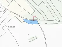 Dražba pozemku, Březí nad Oslavou, 1043 m2