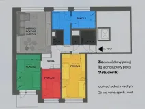 Pronájem bytu, Olomouc - Lazce, Lazecká, 15 m2