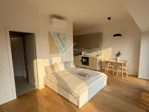 Pronájem bytu 1+kk, Praha - Holešovice, V háji, 36 m2