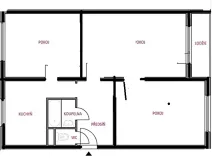 Prodej bytu 3+1, Hradec Králové, Kpt. Fechtnera, 70 m2
