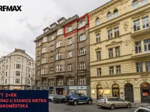 Pronájem bytu 2+kk, Praha - Staré Město, Kaprova, 58 m2