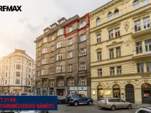 Pronájem bytu 2+kk, Praha - Staré Město, Kaprova, 58 m2
