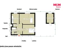Pronájem bytu 2+1, Červené Poříčí, 60 m2