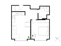 Prodej bytu 2+kk, Praha - Vršovice, Ruská, 42 m2
