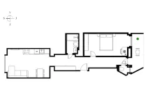 Prodej bytu 2+kk, Praha - Vršovice, Francouzská, 56 m2