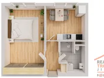 Prodej bytu 1+1, Hradec Králové, třída Edvarda Beneše, 40 m2