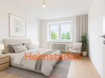 Pronájem bytu 2+1, Ostrava - Poruba, Nezvalovo náměstí, 60 m2