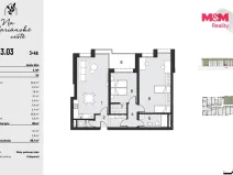 Prodej bytu 3+kk, Brandýs nad Labem-Stará Boleslav, Dřevčická, 80 m2