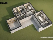 Pronájem kanceláře, Velká Bystřice, Nádražní I, 75 m2