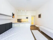 Pronájem bytu 1+kk, Praha - Vinohrady, Sázavská, 29 m2
