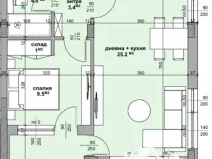 Prodej bytu 2+kk, Ravda, Bulharsko, 58 m2