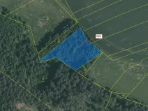 Dražba lesa, Krátošice, 2849 m2