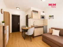 Prodej bytu 1+kk, Líšnice, Spálený Mlýn, 18 m2