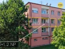 Prodej bytu 3+1, Bystřice pod Hostýnem, O. Bardinové, 91 m2