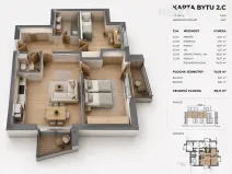 Prodej bytu 3+kk, Fryšták, 83 m2