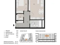 Prodej bytu 2+kk, Plzeň - Východní Předměstí, Šumavská, 60 m2
